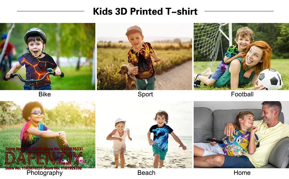 Summer Fashion Short Sleeved 3D Printed Tiger/lion T-shirt With Male And Female Animal Pattern Printed T-shirt And Cool Top