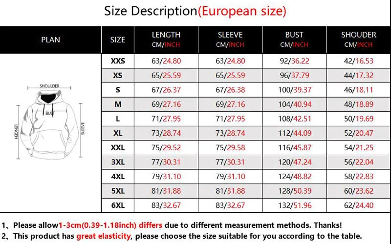 Men's Black Sweatshirt Beast Print Domineering Fierce Loose Atmosphere Everyday Versatile Men's Pullover Hooded Sweatshirt